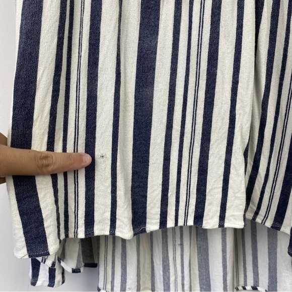 Women’s Romper Playsuit & Dress Bundle Blue & White Striped Tie Waist Size S 8 - Picture 6 of 12